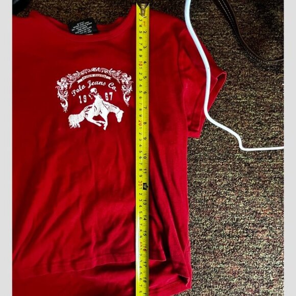 Polo Red Cowboy Graphic Tee – Size S - Picture 6 of 9